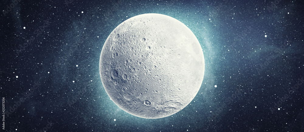 Wall mural moon