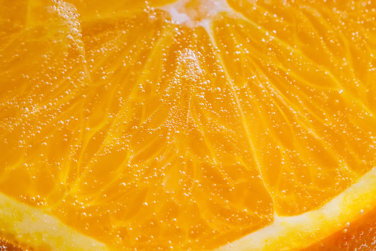 Orange Fruit Close-up Macro