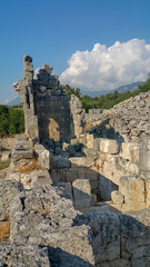Fototapeta na wymiar Tlos ancient city