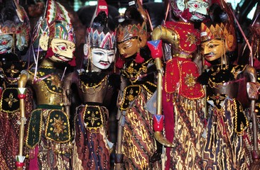 puppenspiele von java,indonesien