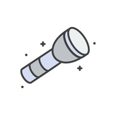 Camping light line icon for graphic and web design, Modern simple vector sign. Internet concept. Trendy symbol for website design web button or mobile app.