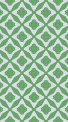 Ornate geometric pattern and abstract colored background