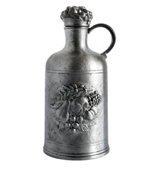 Antique pewter decanter