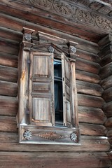 window in an old house