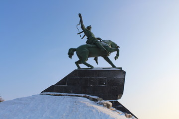 Monument to Salavat Yulaev in Ufa