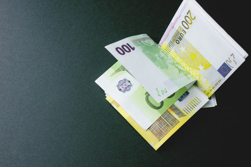 money on the table .