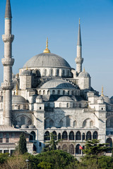 Fototapeta na wymiar world locations,Asia,Europe,turkey,marmara,istanbul,Sultanahmet mosque,blue mosque,