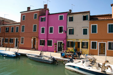 Fototapeta na wymiar Burano, Venice, italy, Europe