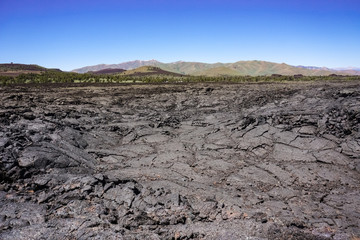 Lava fields, Craters of the moon National Park, Idaho