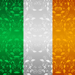 St.Patrick 's Day. Celebration. Magic Ireland flag. Holiday.