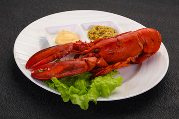 Luxury Lobster with sauce