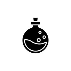 Flask icon vector. Flask vector design. sign design. flat style. Vector EPS 10