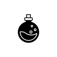 Flask icon vector. Flask vector design. sign design. flat style. Vector EPS 10