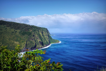 Waipi'o Valley Coast Big Island Hawaii