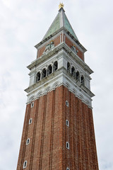 Fototapeta na wymiar St. Mark's Square, Piazza San Marco, Veneto, Venice, Italy.