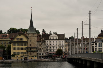 Fototapeta na wymiar view of Lucerne Switzerland