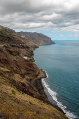 Panoramic view of Las Gaviotas, Tenerife