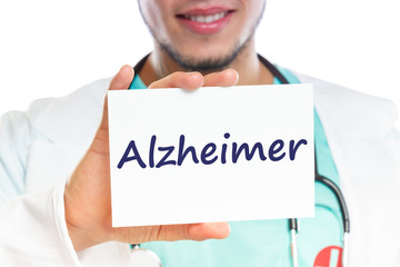 Arzt Doktor Alzheimer Vorsorge krank Krankheit gesund Gesundheit
