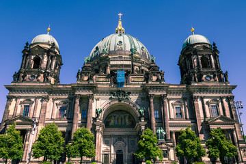 Exterior view of Berliner Dom, also known as Berlin Cathedral