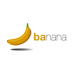 Banana fruit with text - 252094072