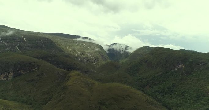 Aerial images of the waterfalls of Minas Gerais