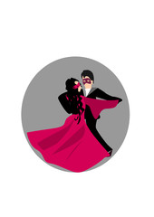 dancing couple