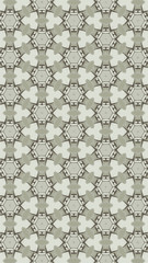 Ornate geometric pattern and abstract colored background