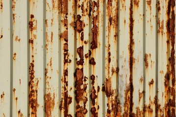 brown gray metal texture from old iron rusty wall