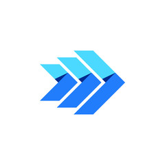  Modern Arrow Icon Logo Template