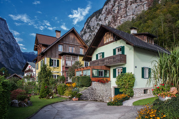 Fototapeta na wymiar Hallstatt in Austria, Europe