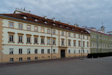 Fototapeta premium Old building in the streets of Eastern Europe