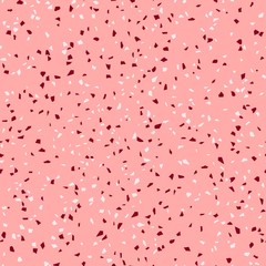 Terrazzo seamless pattern. Abstract background. Natural stone texture