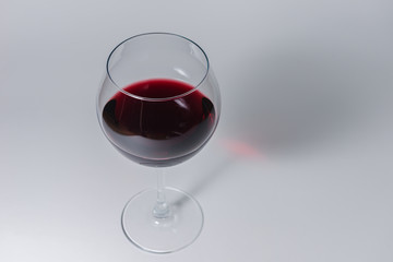 glass of red wine