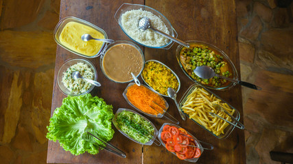 Typical Minas Gerais food made on the farm