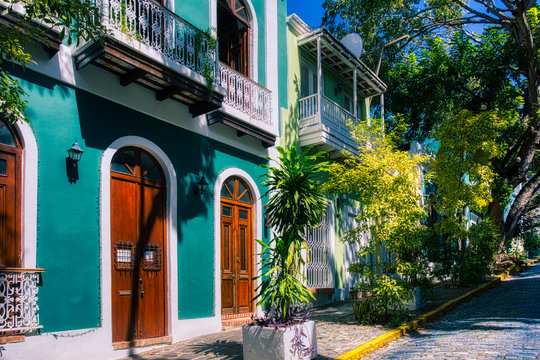 Colorful Streets in Old San Juan