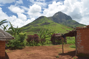 モザンビークの山