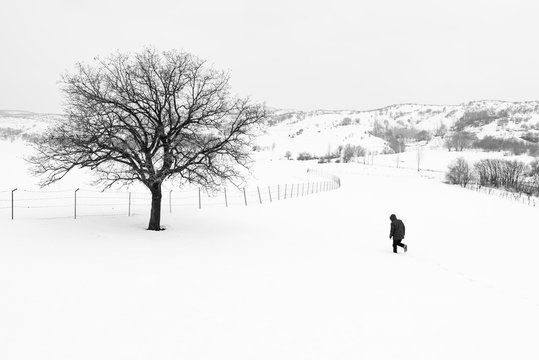 Turkey Bingol Snow view