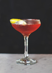 Red Alcoholic Beverage Mixed Drink Cocktail