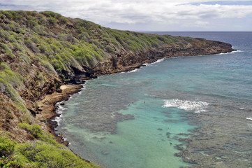 Beach on Oahu Island, Hawaii, USA