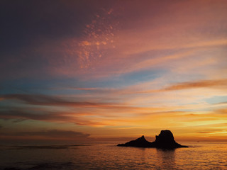 Fototapeta na wymiar Ocean Summer Sunset 01