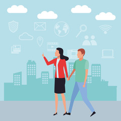 couple hands holding