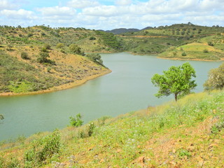 Dam in Algarve, Portugal 