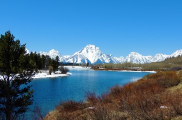 Fototapeta premium Jackson Lake