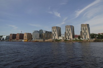 Fototapeta premium New building. The City Of Arkhangelsk, Russia