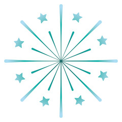 star burst circular icon