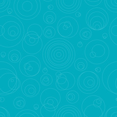 Abstract seamless pattern with randomly circles of thin lines. Abstract background with little circles. Vector illustration.