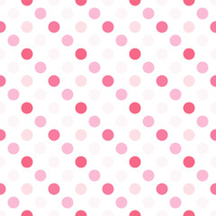 Abstract round seamless pattern. Geometrical background with circles. Vector illustration.