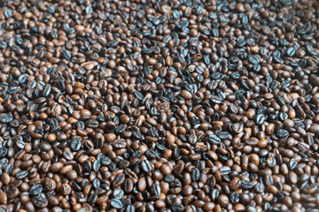 Coffee fresh roasted coffee beans, Coffee background