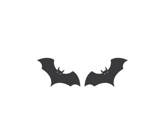 bat ilustration vector icon logo