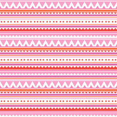 Ethnic seamless pattern. Tribal background. Vector illustration.